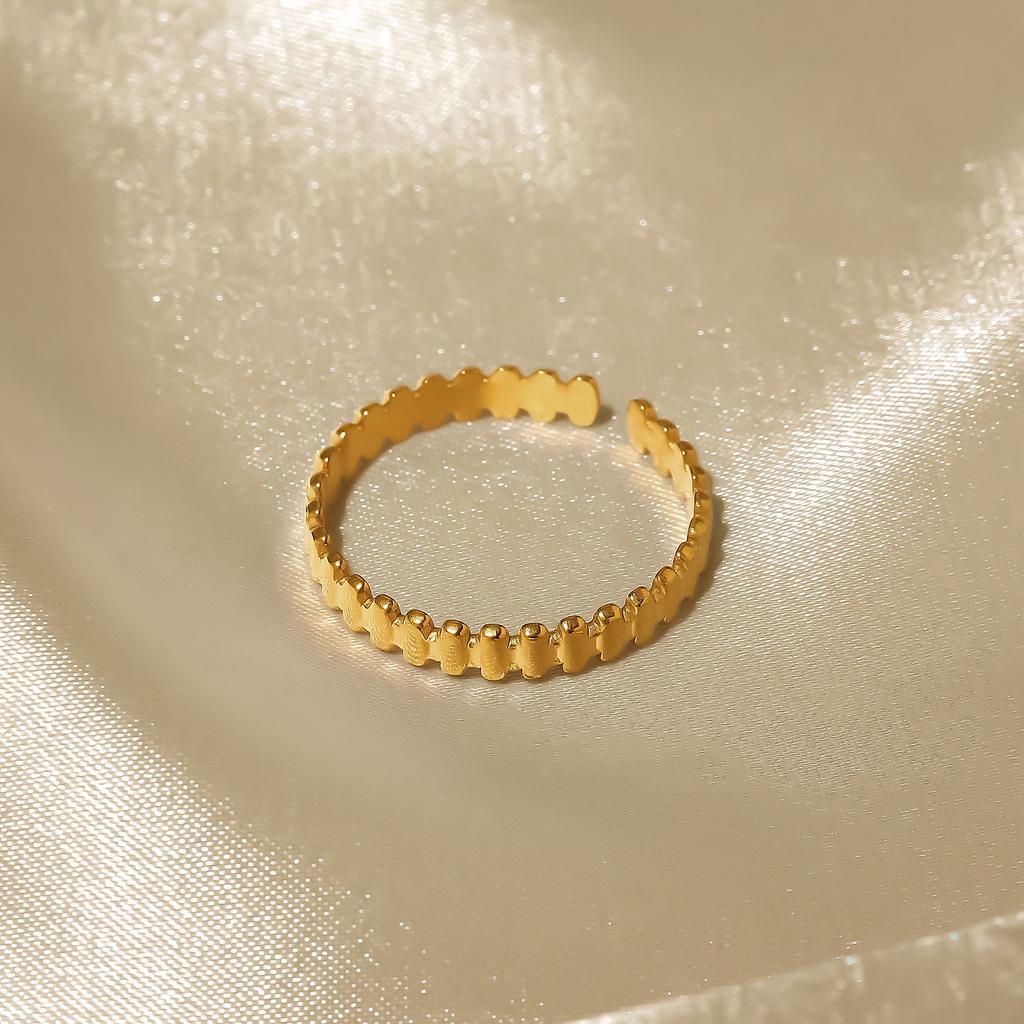 Модное женское кольцо из 1 части Женское кольцо Металлическое кольцо Глянцевое кольцо Металлическое кольцо Праздничный подарок