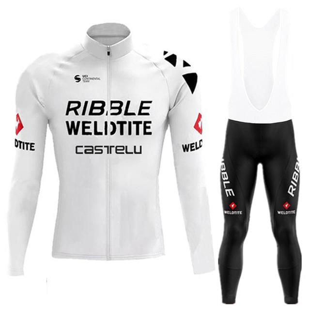 CASTELU Велосипедный Комплект Джерси Команда Длинный Рукав Велосипедная Одежда Спортивная Дышащая Мужской Костюм для Шоссейного Велосипеда MTB Брюки Одежда Осень 2026