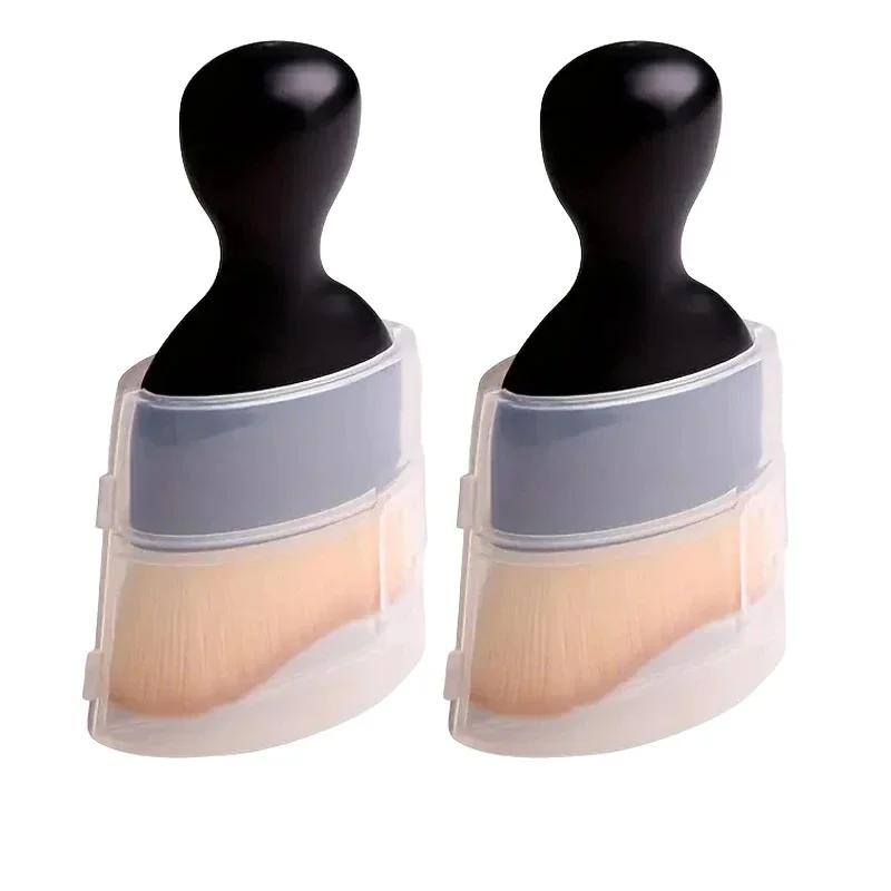 Car Interior Cleaning Brush Conditioner Air Outlet Soft Fur Clean Brushes with Shells Crevice Dust Removal Detailing Brush Tools