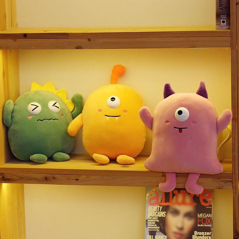 Очаровательные мягкие плюшевые игрушки-монстры, кавайная мультяшная мягкая кукла для детских подарков