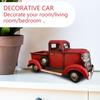 Truck Decorations  Retro Style Pickup Wrought Iron Truck Garden Decoration Truck Flower Pot Home Furnishings