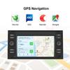 Android Автомобильный радиоприемник Мультимедийный проигрыватель Стерео 2 DIN для Ford Focus 2007 Mondeo S-max C MAX Kuga Galaxy Fiesta Transit Fusion Navi BT GPS Wi-Fi 1 + 32 ГБ