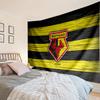 Wat-ford Football Crest Tapestry, Unique Design Tapestry, Wall Decor for Bedroom,Livingroom, Playroom,Heartwarming Fan Holiday Gifts