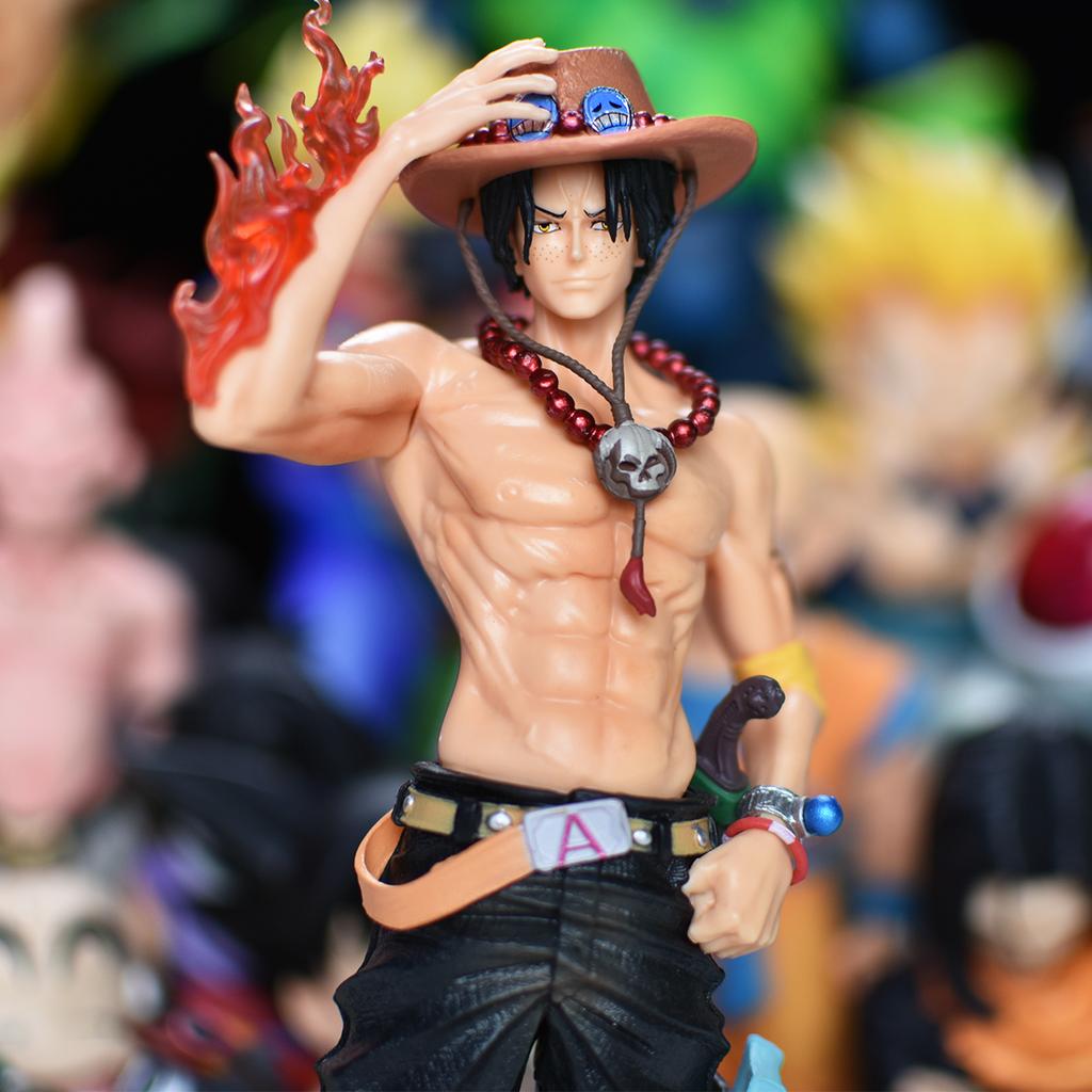 24,5 см/9,64 дюйма Аниме Фигурка One Piece Фигурки Действия One Piece Статуэтка Аса Коллекционная Игрушка Подарок