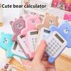 Bear Calculator Energy Saving Fadeless APS Portable Primary School Calculator for Dormitory