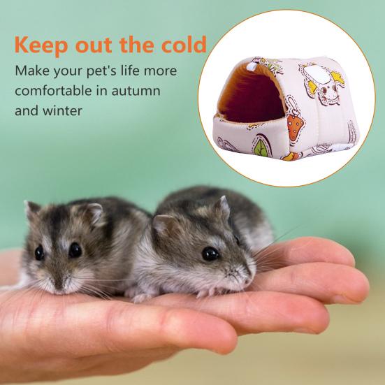 Anti-deform Comfortable Bite-resistant Provide Safe Warm Resting Space Nest for Small Pets