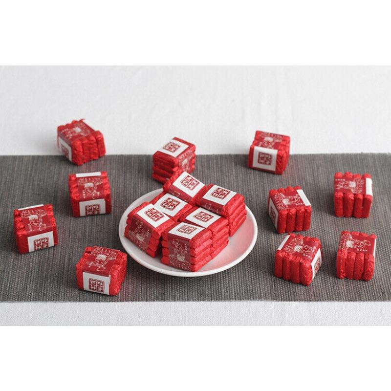 500 г черного чая Юньнань Фэнцин Кунг-фу Дянь Хун Сяо Туоча Золотой квадратный кирпич