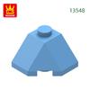 Нетоксичный 122 шт./лот 13548 Скатная черепица 2x2x1 Точки Блок Moc Цветные Аксессуары Совместимые С Кирпичом Diy Детская Игрушка Детали Сборки