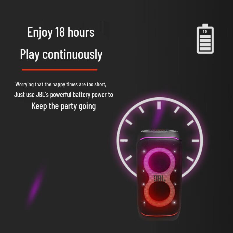 JBL PartyBox Stage 320 Portable Bluetooth Speaker