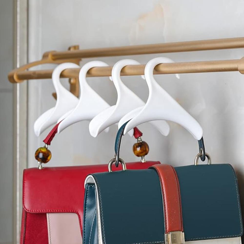 5 Pcs Purse Hanger Hook Bag Rack Holder - Handbag Hanger Organizer Storage Storing and Organizing Purses Backpacks Satchels Crossovers Handbags Tote