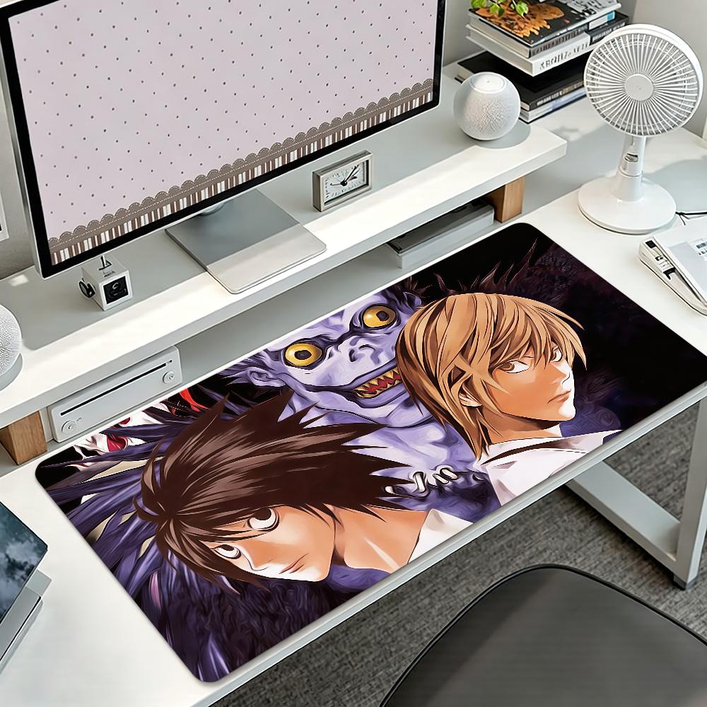 Anime Death Note Mouse Pad Large Nonslip Lockedge Desktop Computer Desk Mat Keyboard Writing Mousepad Office Gamer Student Gift
