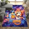 Halloween Night Adventure Personalized Text Carpet Design for Outdoor Game Room Hallway Study room Anti-slip Rug Office home decor