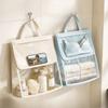 Foldable Bathroom Organizer Large Capacity Shower Storage Pouch Dormitory Use