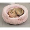 Новая разборная круглая лежанка для питомцев, толстая, теплая, водонепроницаемая, гнездо для собак и кошек, всесезонный домик для маленьких и средних собак со съемной подушкой
