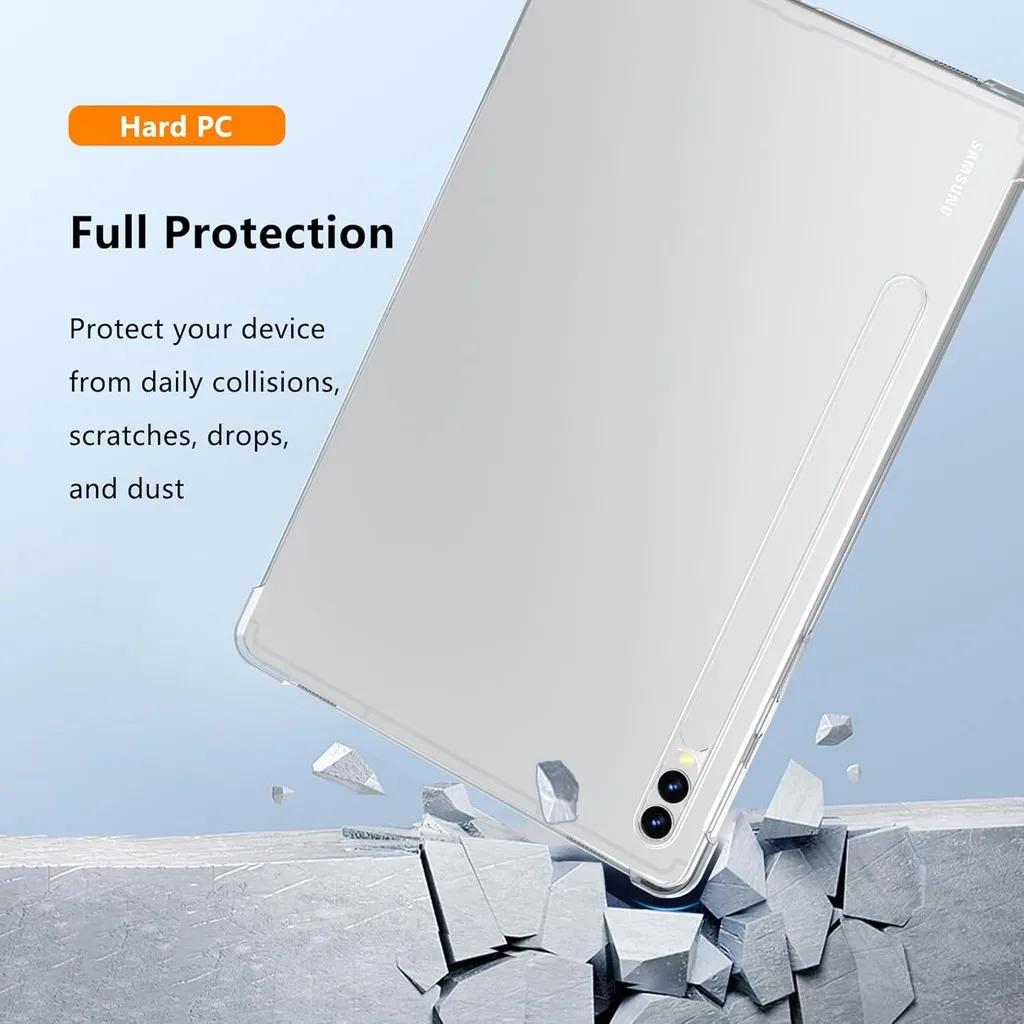 Чехол для Samsung Galaxy Tab S11 из ТПУ Силикона Прозрачный Чехол для Планшета Funda Для Galaxy Tab SM-X730/SM-X736 5G 11 дюймов Обложка
