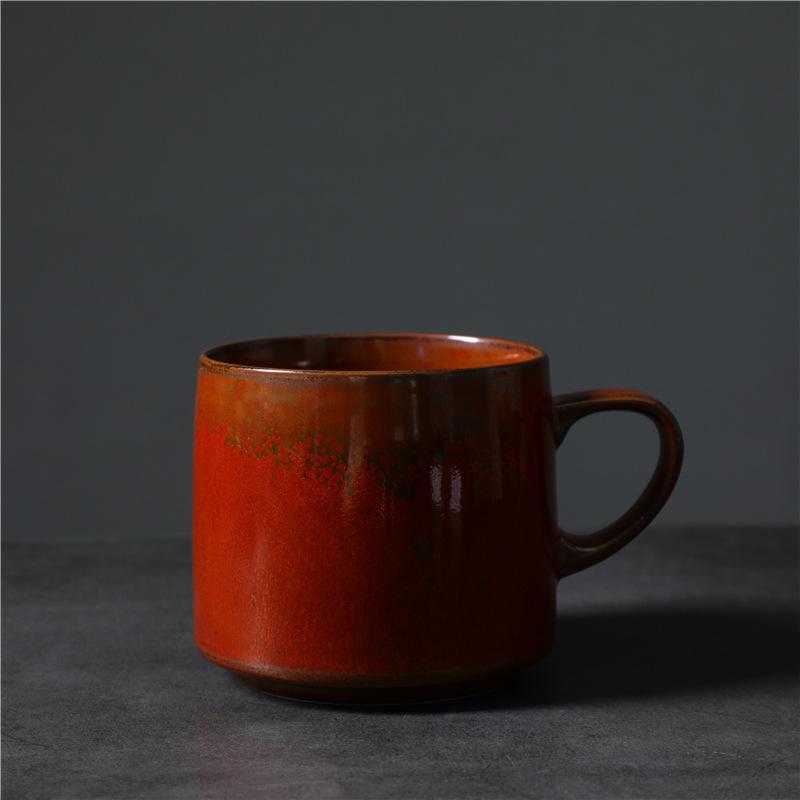 Керамическая чашка для завтрака, высококачественная пара, чашка для воды, грубая керамическая чашка для кофе, ретро-креативная чашка