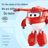 AULDEY Super Wings Jett Transforming Robot & Energy Hangar