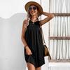 Women's Stylish Clothing Summer Women's Dress Solid Color Sleeveless Vest Skirt Beach Vacation Casual Dresses