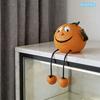 Забавные скульптуры фруктов, отличающиеся очаровательными формами и дизайном, такими как ананас, банан, лимон и апельсин.