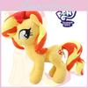 Очаровательная плюшевая кукла-единорог Радуга My Little Pony, мягкая и приятная на ощупь игрушка для девочек