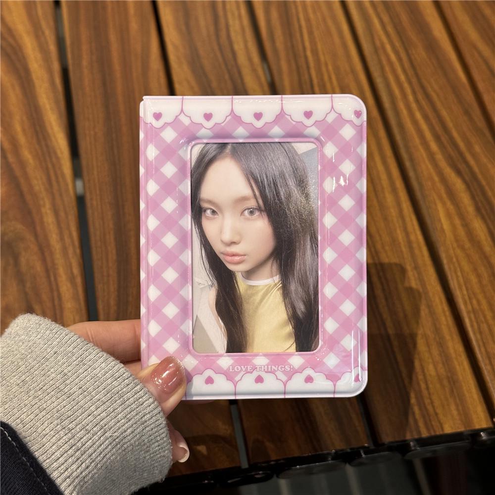 Модный альбом для карт Polaroid/K-Pop айдолов 3 дюйма - Корейский стиль