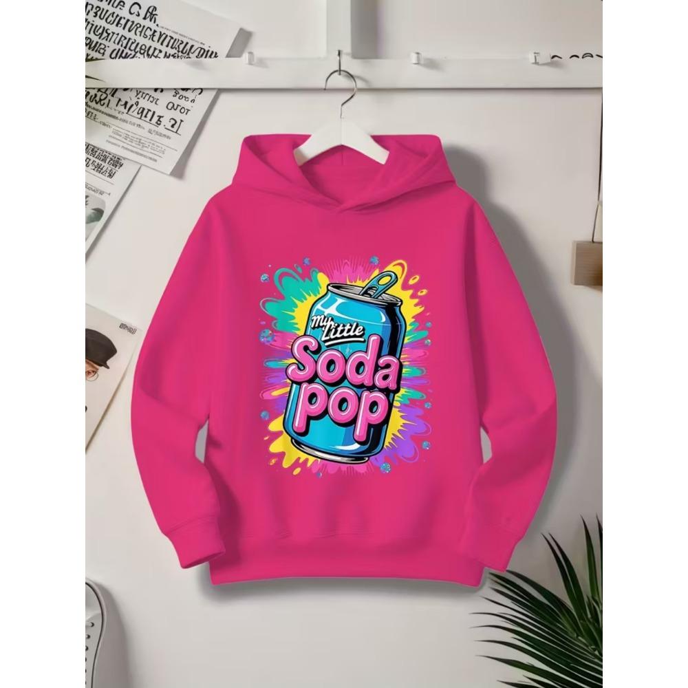 Мои маленькие дети-содовые толстовки K-Pop музыка корейское аниме свитшот хип-хоп одежда для мальчиков подарок милая футболка свободный детский топ