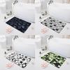 Absorbent Non-slip Mat Door Mat Bathroom Toilet Floor Shower Room Bathtub Rug Modern Kitchen Rug
