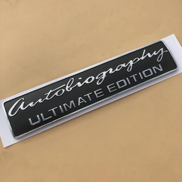 SV Autobiography Ultimate Edition, спортивный значок-эмблема, подходит для Range Rover Executive Limited, багажник автомобиля, наклейки с 3D логотипом