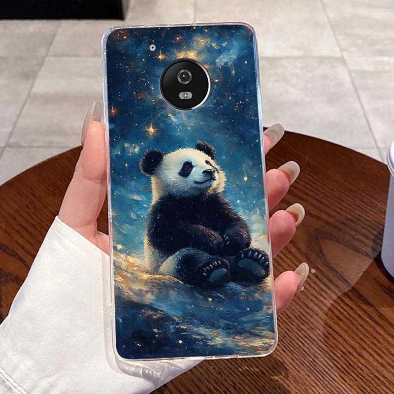 Case For Motorola Moto G5/Moto G5 Plus/Moto X 2017/Moto G5S/Moto G5S Plus Clear Silicone Soft TPU Cover Cute Cat Protective Case