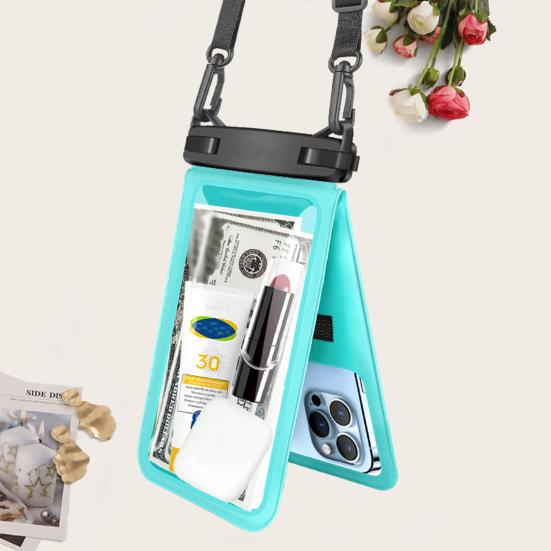 Водонепроницаемая сумка для телефона с ремешком, прозрачный сенсорный экран, портативный чехол, защита телефона, универсальная сухая сумка для мобильного телефона для плавания, дайвинга