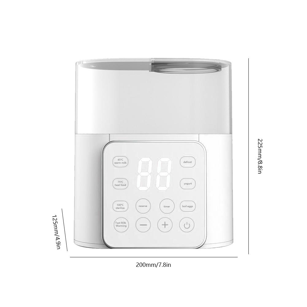 Портативный подогреватель бутылочек для кормления, многофункциональный, быстрый подогреватель детского питания, автоматическое отключение, постоянный подогрев грудного молока или молочной смеси в течение 12 часов