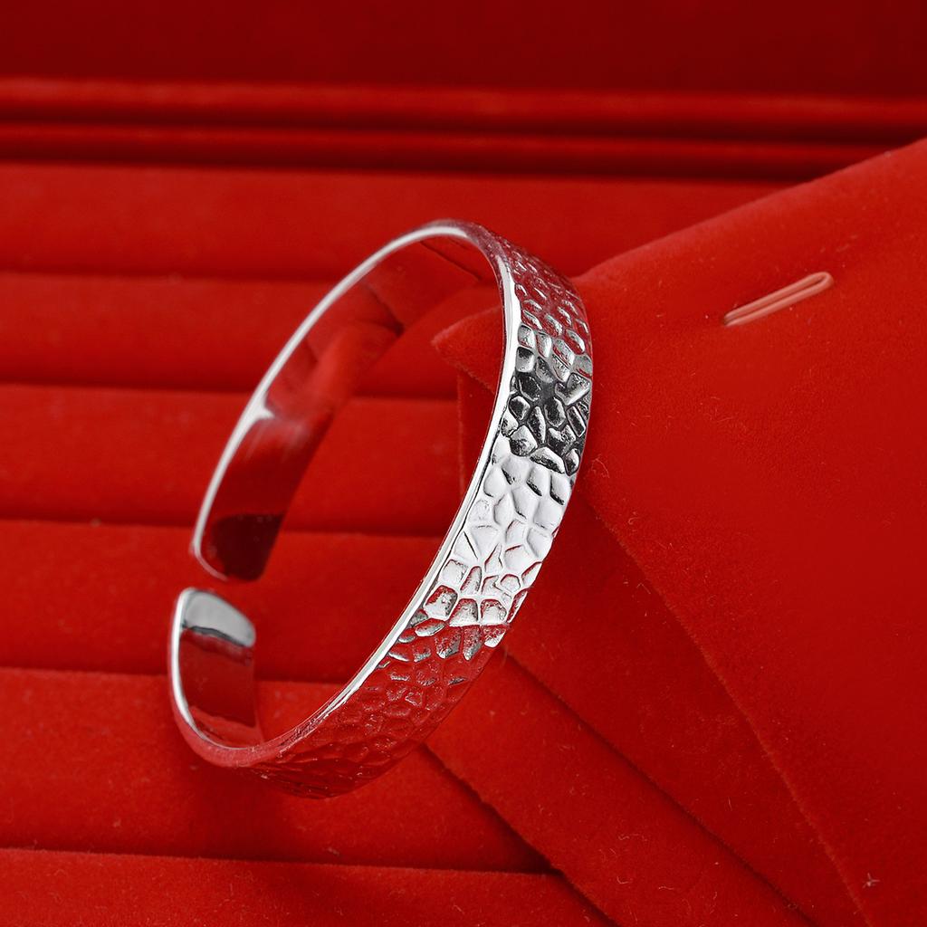 Personalized Hammer Pattern Snake Skin Bracelet, Female Fish Lin Dragon Lin Open Bracelet Jewelry Wholesale Birthday Gift