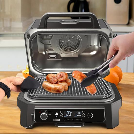 Стойка из нержавеющей стали для гриля Ninja Woodfire Grill OG701 OG751 7-в-1 Аксессуары для электрической фритюрницы Master Grill Air Fryer