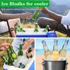 4/6/8 Grid Fashion Silica Gel Ice Cube Mold Large Square Ice Grid Quick Frozen Ice Maker