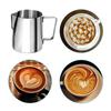 Milk Frothing Pitcher Coffee Frother Cup Polished Surface Rustproof Corrosion Resistant Dishwasher Safe Frothing Pitcher