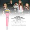 Kids Wired Microphone 3.5mm Plug Low Distortion Portable Music Toy Children Singing Mic for Karaoke Family Party