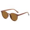 Trendy Korean Style Round Frame Shades Street Style UV Protection Sun Glasses Sunglasses That Slim the Face for Women & Men