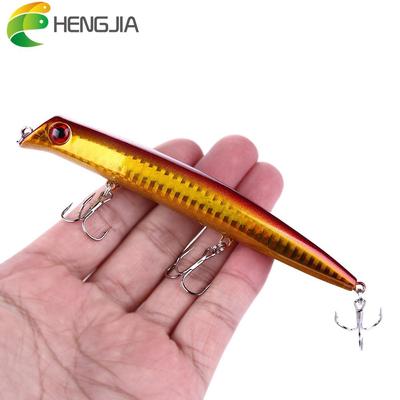 1 шт. HENGJIA, 16 г, плавающая приманка-поппер для ловли воды, искусственная рыболовная приманка