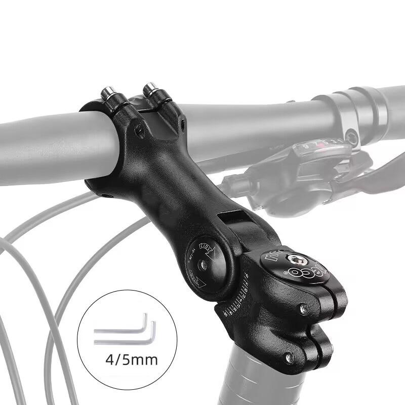 Регулируемый вынос руля для шоссейного велосипеда MTB, вынос руля 31,8 мм /25,4 мм, сверхлегкий алюминиевый сплав, детали для подъема выноса руля для велосипеда