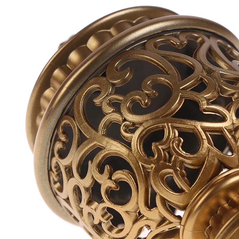 2 шт., наконечники для карнизов, 66 х 115 мм, пластиковые, винтажные, для стержня диаметром 28 мм