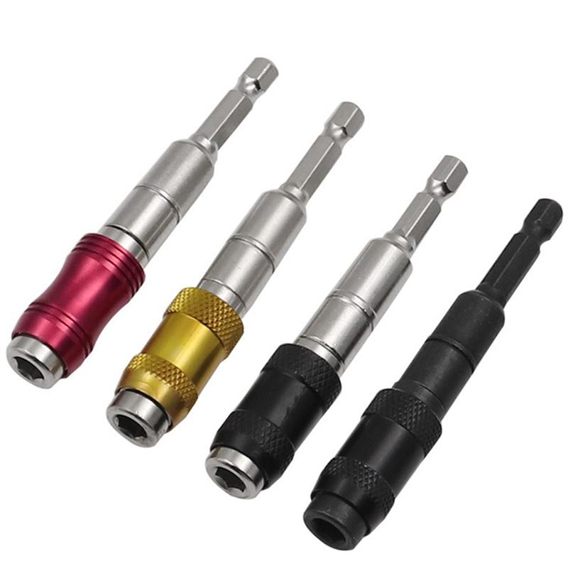 1/4 Hex Magnetic Ring Screwdriver Bits Drill Hand Tools  Bit Extension Rod Quick Change Holder Drive Guide Screw  Tip