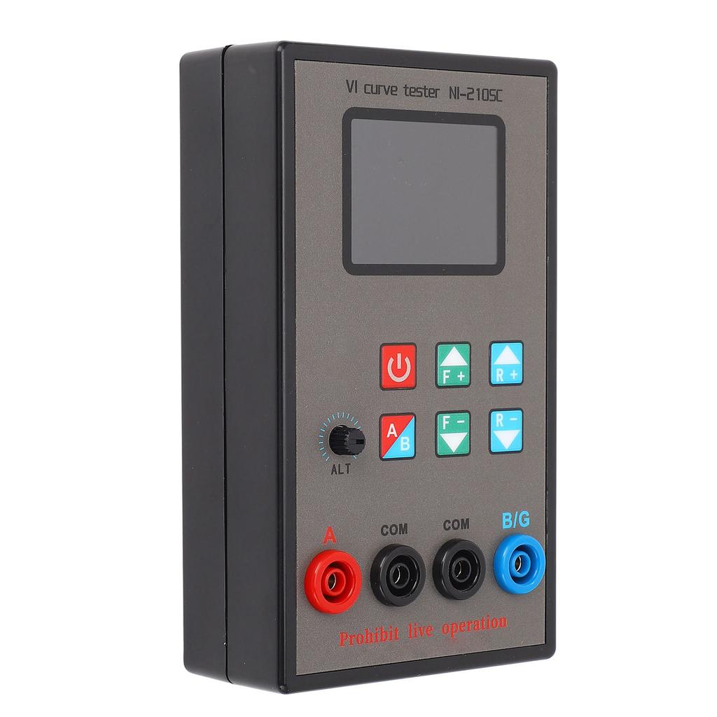 VI Curve Tester 2-дюймовый цветной TFT-экран Многофункциональный двухканальный тестер печатных плат
