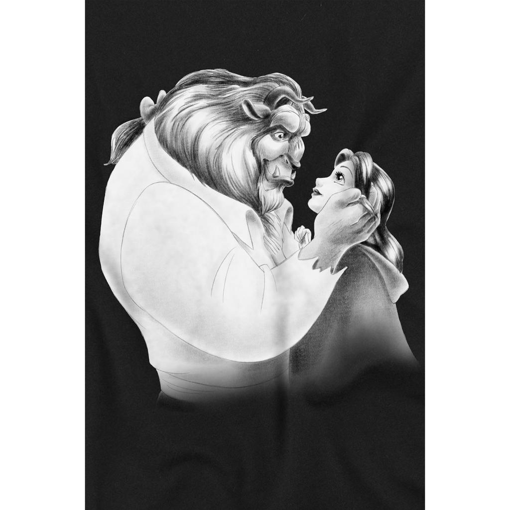 Beauty And The Beast Детская/Подростковая футболка с эскизом