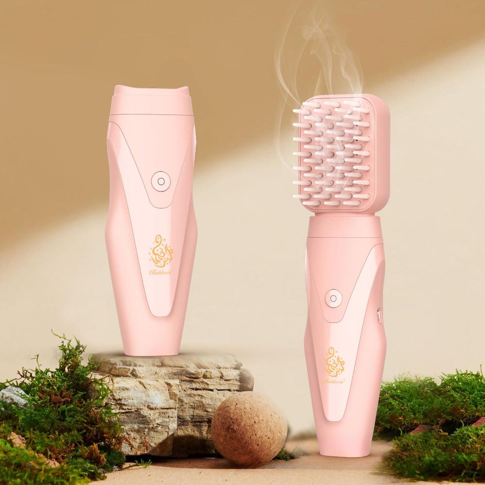 Электронная ароматерапевтическая печь с мягкой головкой-гребнем, портативная 2-в-1, креативная зарядка через USB, электрическая арабская курильница для благовоний, рождественские подарки