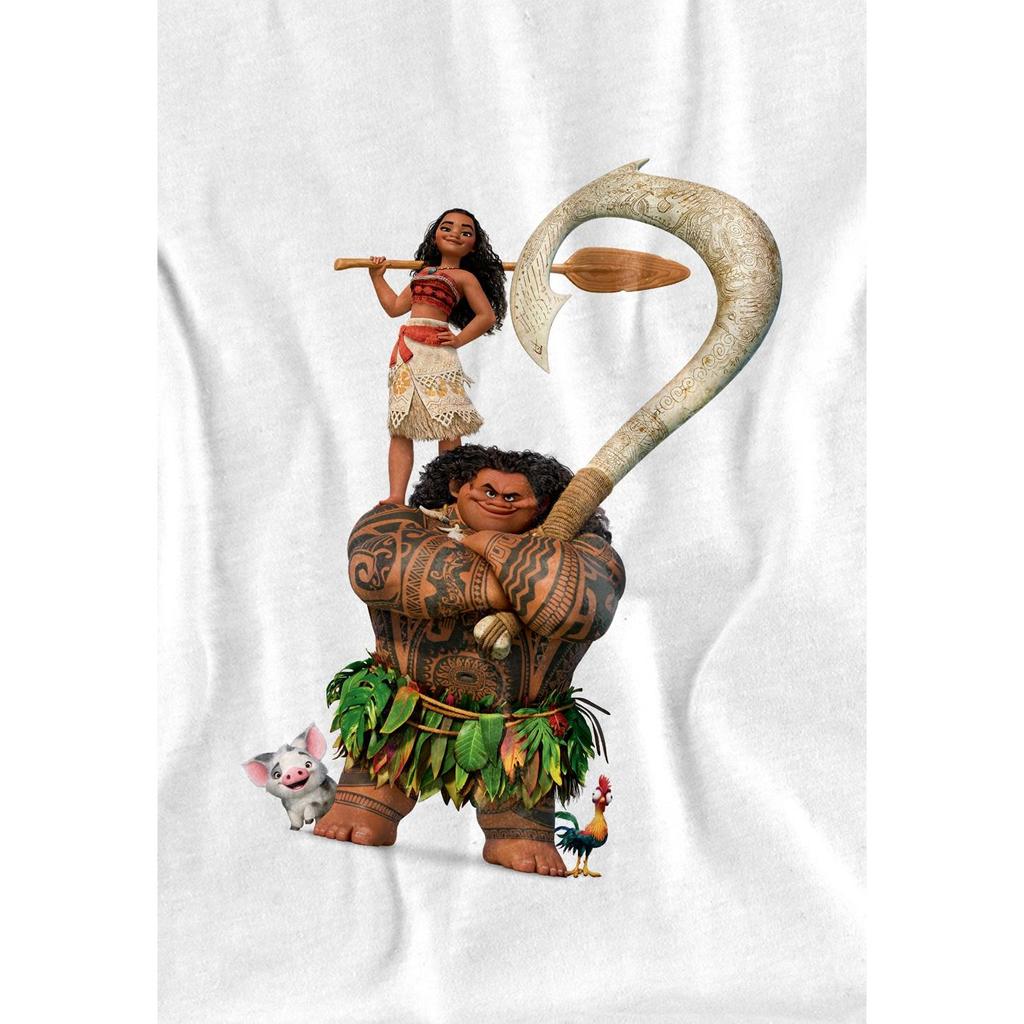 Moana Childrens/Kids Maui Moana Stacked T-Shirt