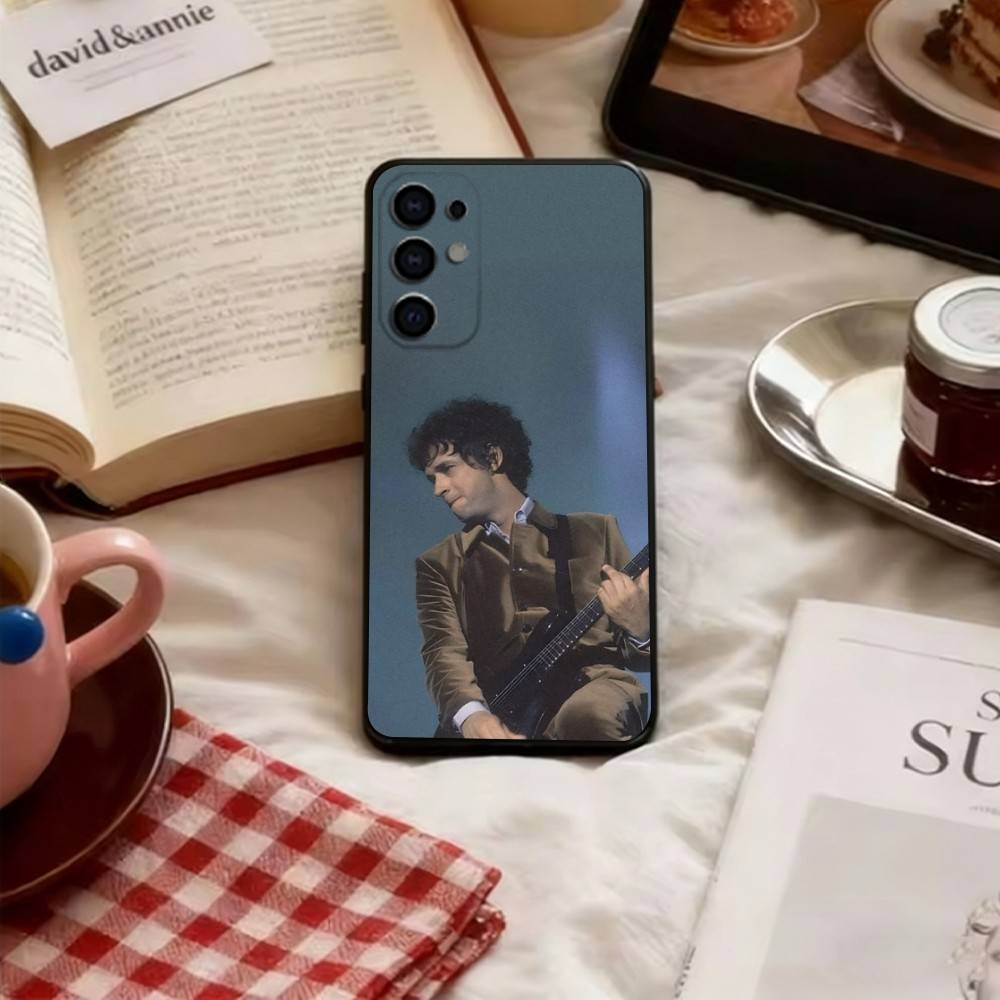 Gustavo Cerati Soda Stereo Phone Case Black Silicone Soft For Samsung S25,S24,S21,S22,S23,S30,Ultra,S20,Plus,Fe,Lite