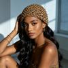 Thin Knitted Hat Elegant Weave Cap Fashion Woven Pullover Cap  Apparel Accessories