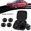 Для Tesla Силиконовый Адаптер Подъемной Точки Домкрата Для Модели 3 Модели Y Модели S Модели X С Сумкой Для Хранения-4 Шт. Инструменты Для Ремонта Автомобиля