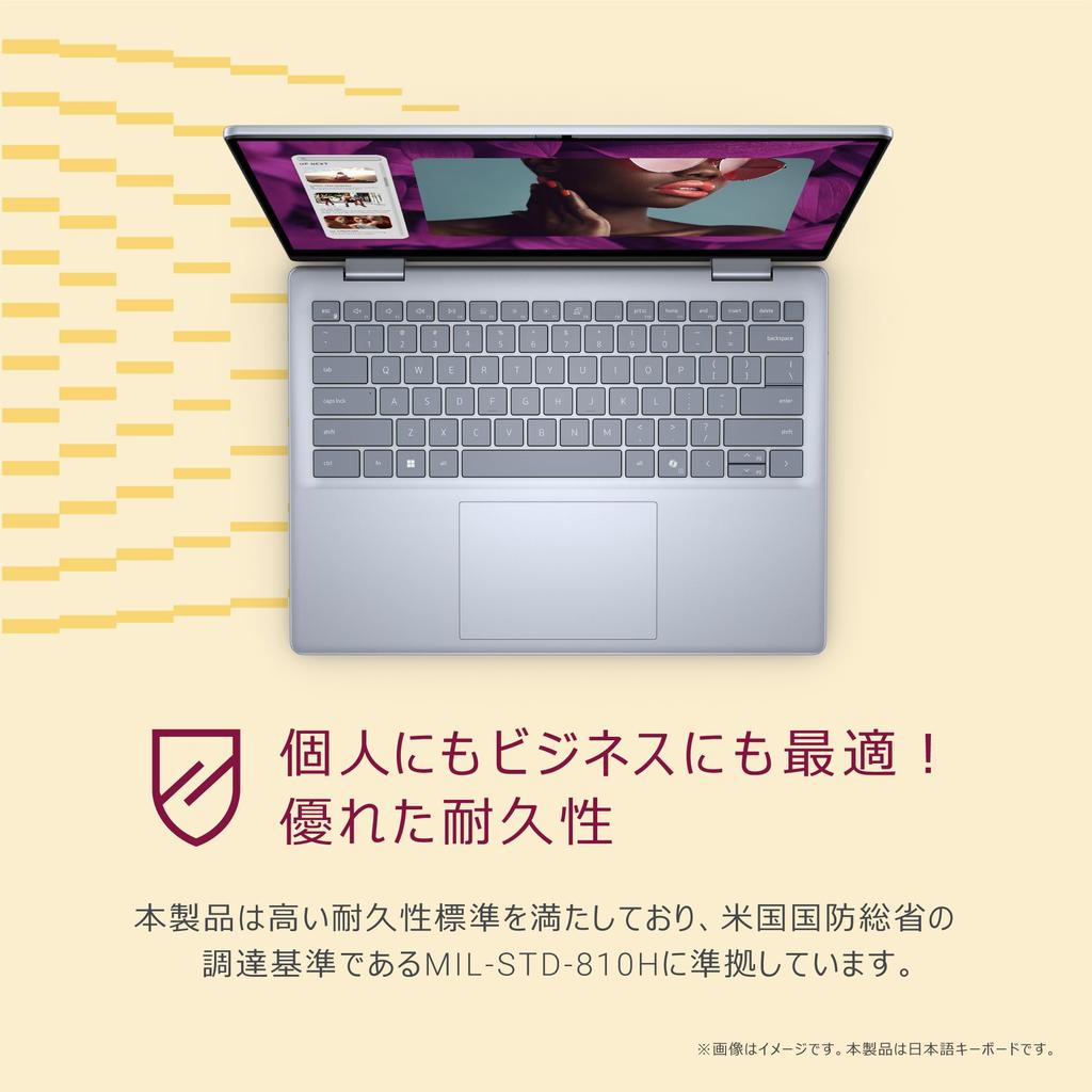 Dell Inspiron 14 7445 AMD Ryzen 7 16 ГБ 1 ТБ Windows Power Ice Сервисное обслуживание 14-дюймовый ноутбук, 8840HS, Память, SSD, 10, Type-C Delivery, 1,71 кг,