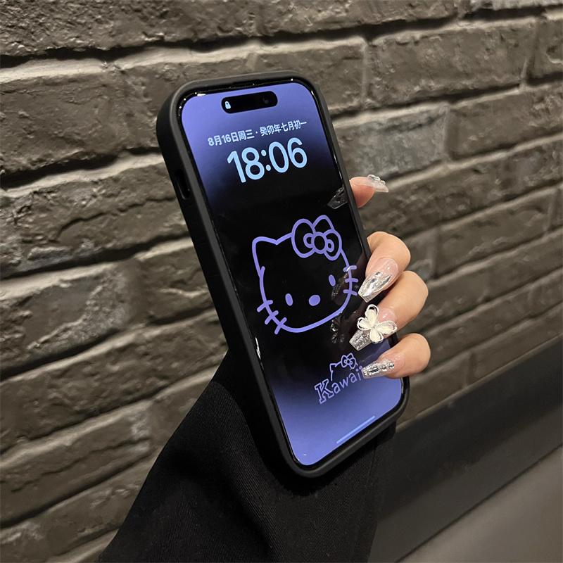 Мультяшный кот Мягкий чехол для телефона Для iPhone 15 16 Pro Max Чехлы iPhone 14 13 12 11 Pro Max XS Max XR X 7 8 Plus 16e Ударопрочный чехол
